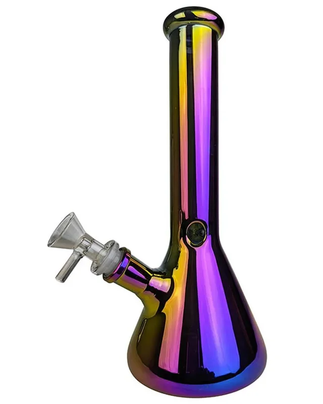 10” Rainbow Beaker Bong
