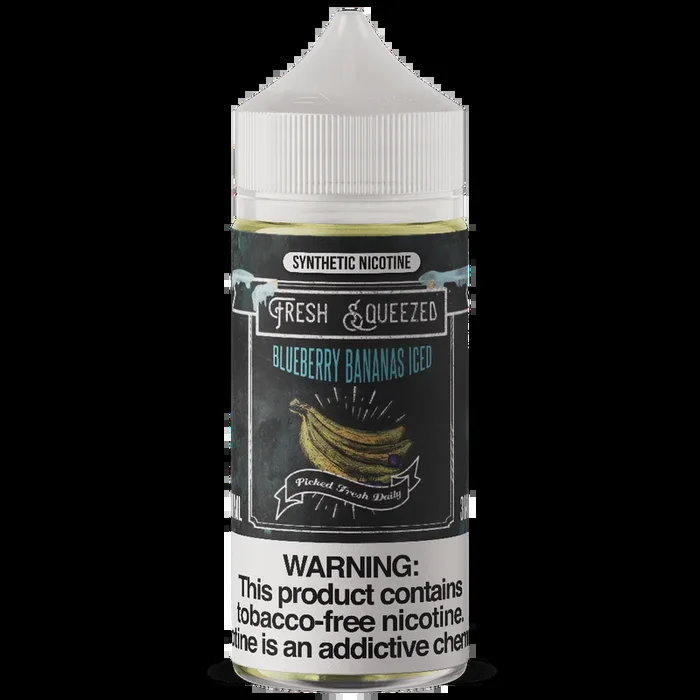 100ML | Blueberry Bananas ICED by Fresh Squeezed TFN