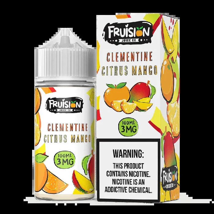 100ML| Clementine Citrus Mango by Fruision Juice Co
