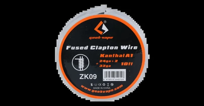 10ft GeekVape KA A1 Fused Clapton Wire (24GA*2+32GA) (ZK09)