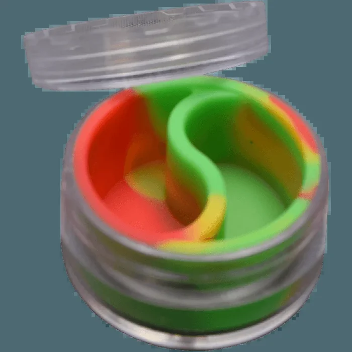 10ml Plastic Outside w/ Silicone Divider