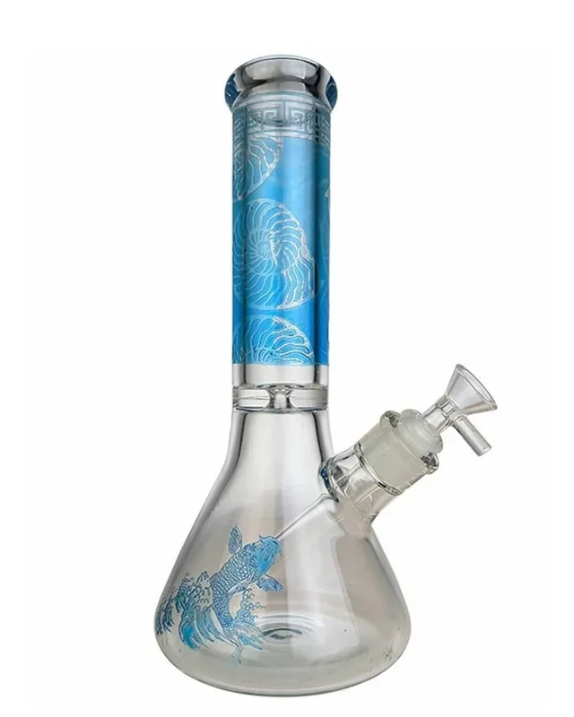 11” Koi Beaker Bong w/ Bowl & Banger