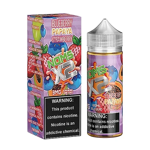 120ML | Blueberry Papaya Strawberry by Noms X2