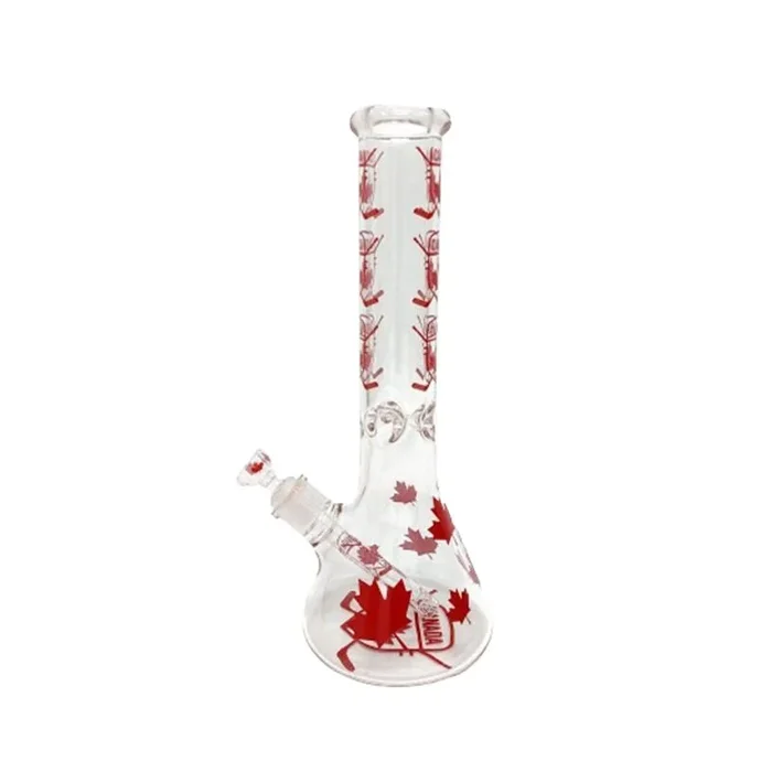 14″ 7mm Canada Design Exclusive License Glass Bong