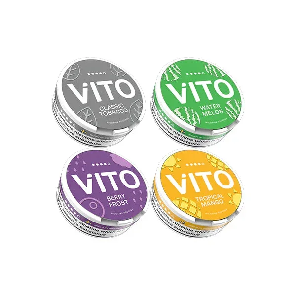 14mg VITO Nicotine Pouches – 20 Pouches