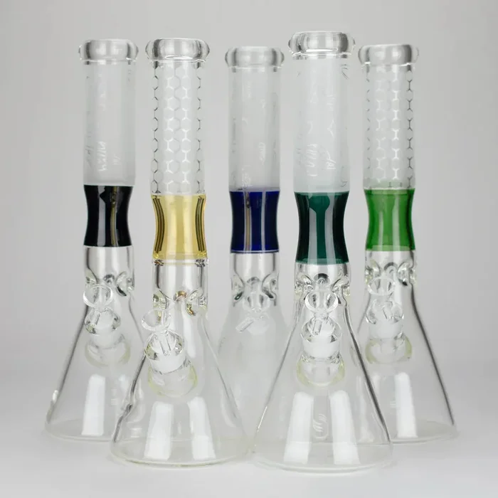 15″ 7mm Glass Beaker Bong
