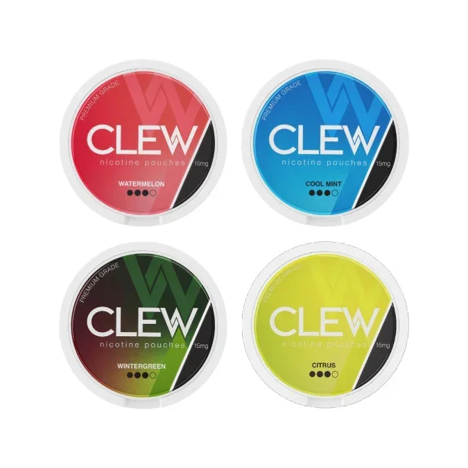 15mg CLEW Nicotine Pouches – 20 Pouches