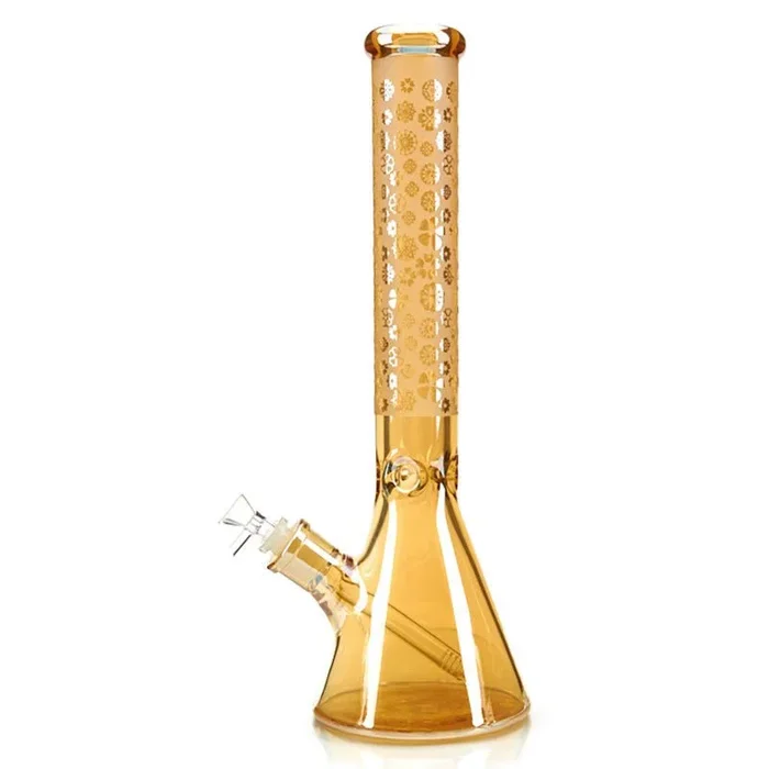 18 Karat 7mm Beaker Water Pipe