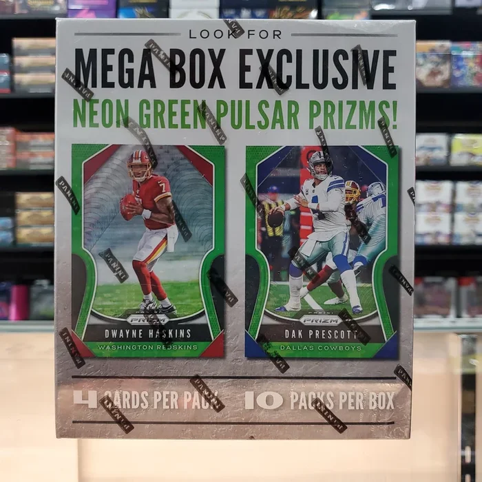 2019 Prizm Football Mega Box (Neon Green Prizms)