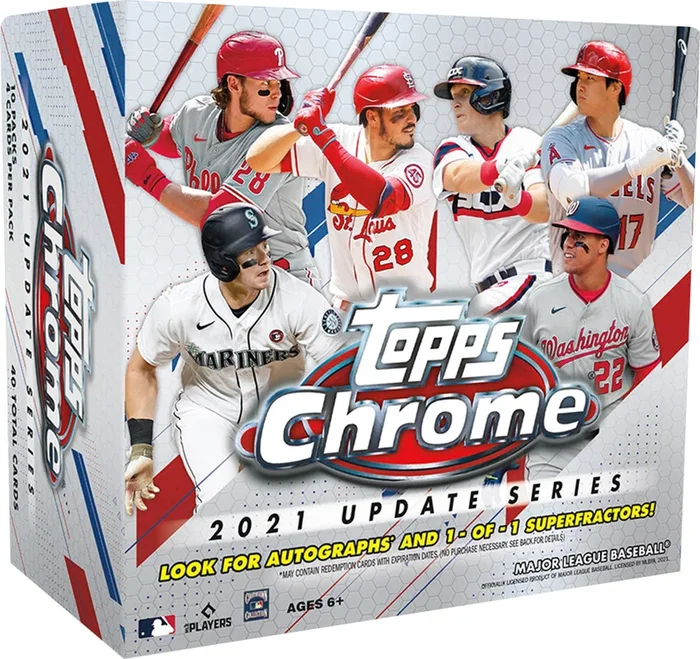 2021 Topps Chrome Update Baseball Mega Box