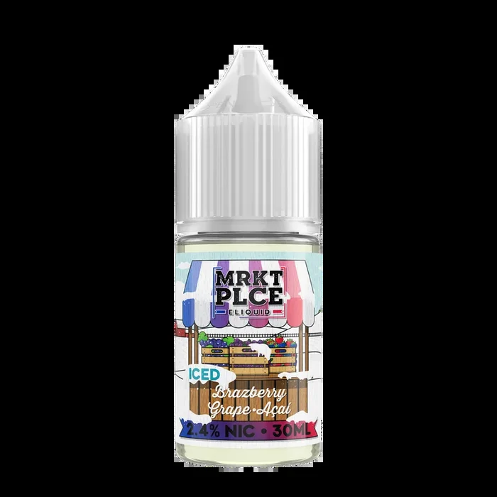 30ML | Iced Grape Acai Brazberry Salts by MRKT PLCE