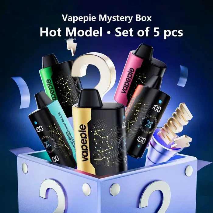 ? 5-PIECE SURPRISE BOX – VAPEPIE 25000 PUFFS