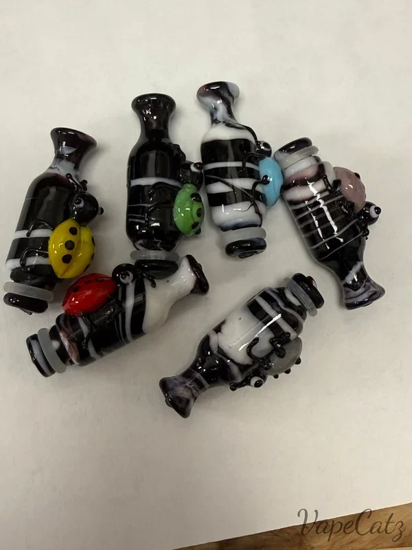 510 Fancy Glass with Lady Bug Drip Tip Y8