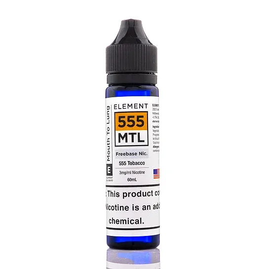 555 Tobacco – Element E-Juice (60 ml)
