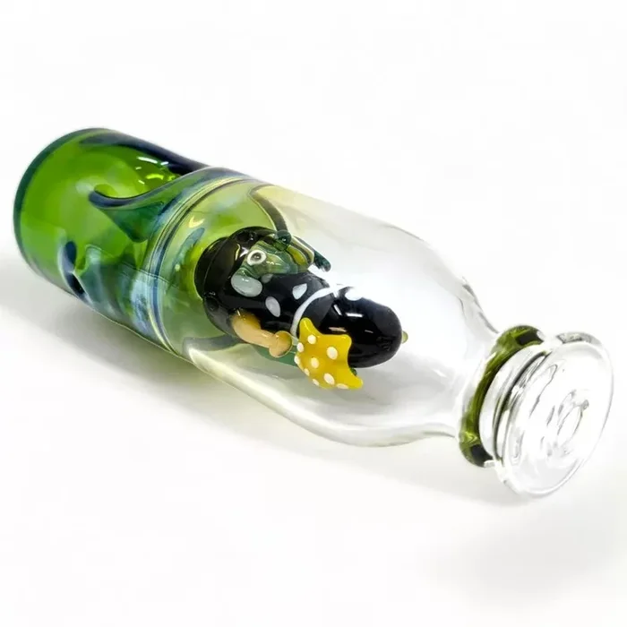 6″ Oceanic Masterpiece Flask 2 In 1 Hand Pipe/Water Pipe