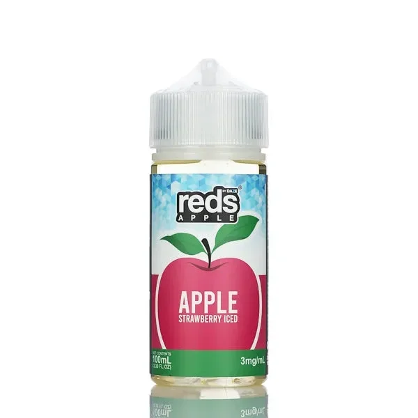 7 Daze – Reds Apple ICED eJuice Strawberry – 100ml