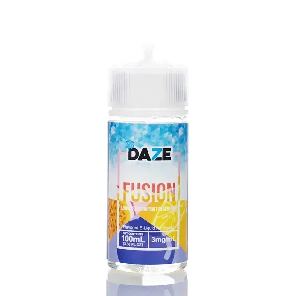 7 Daze Fusion TFN – Lemon Passionfruit Blueberry ICED – 100ml