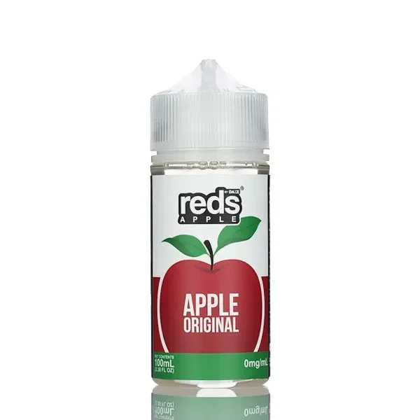 7 Daze Reds Apple – No Nicotine Vape Juice – 100ml