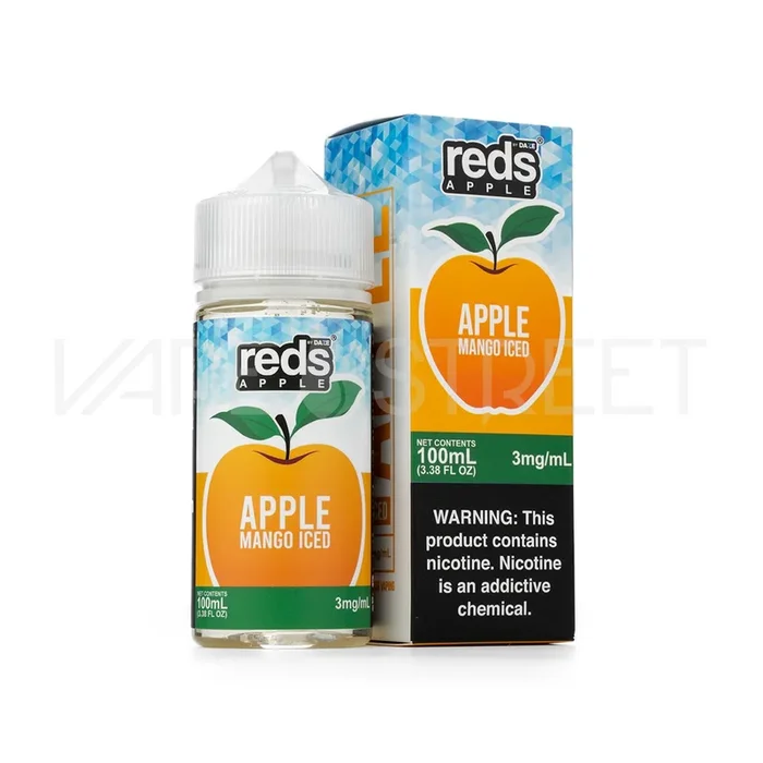 7 Daze Reds Apple EJuice Mango Iced (100ml)