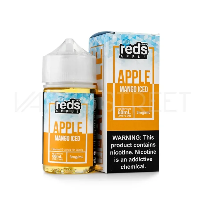 7 Daze Reds Apple EJuice Mango Iced (60ml)