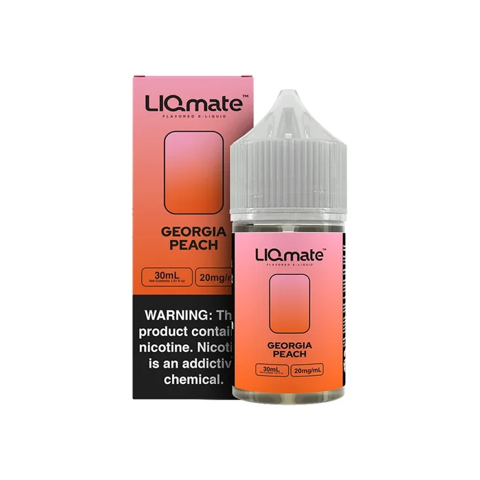 7Daze Georgia Peach Liqmate Series 30mL Salt Nicotine Vape Juice