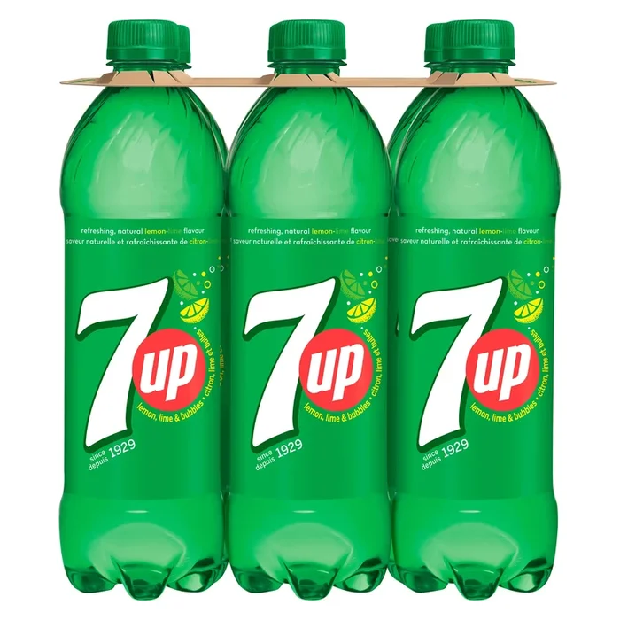 7Up Lemon Lime Soda, 6-Pack, 710-mL