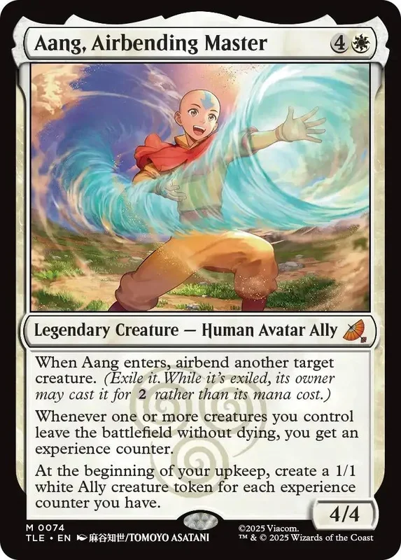 Aang, Airbending Master (74) (TLE)