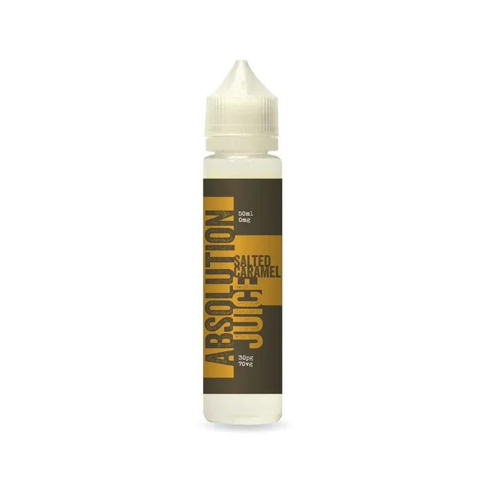 ABSOLUTION JUICE – 50ML SHORTFILL – SALTED CARAMEL