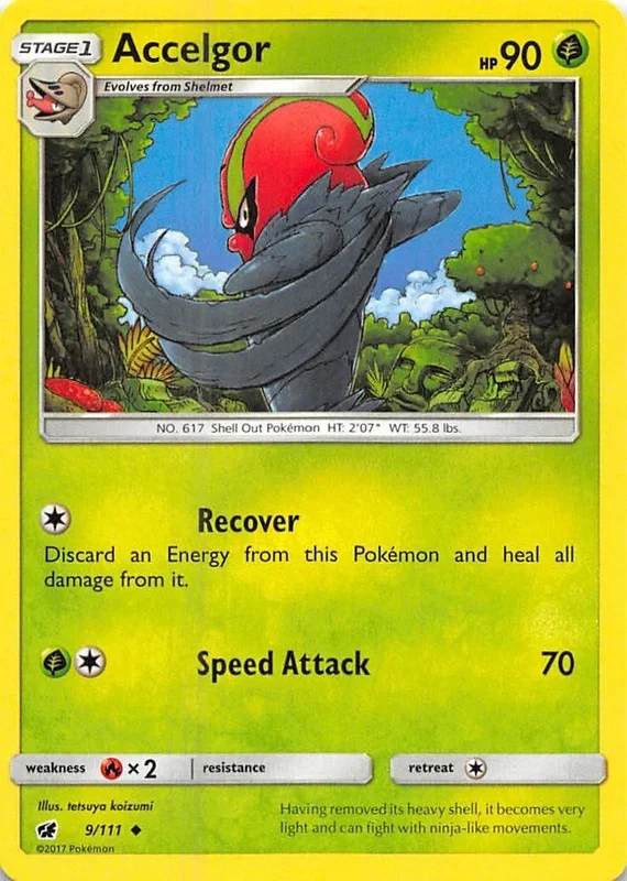 Accelgor (9/111) (SM04)
