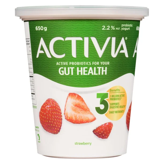 Activia Probiotic Strawberry Yogurt 2.9% M.F. – 650g