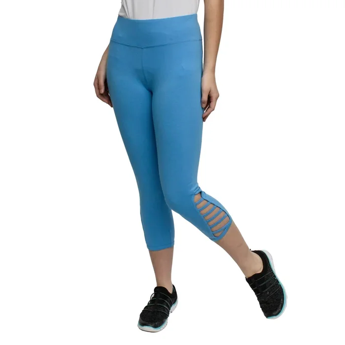 ACX Active Women’s Capri Leggings with Side Detail