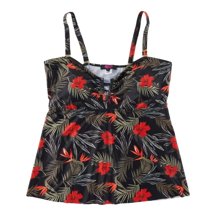 ACX Active Women’s Plus Hawaiian Tankini
