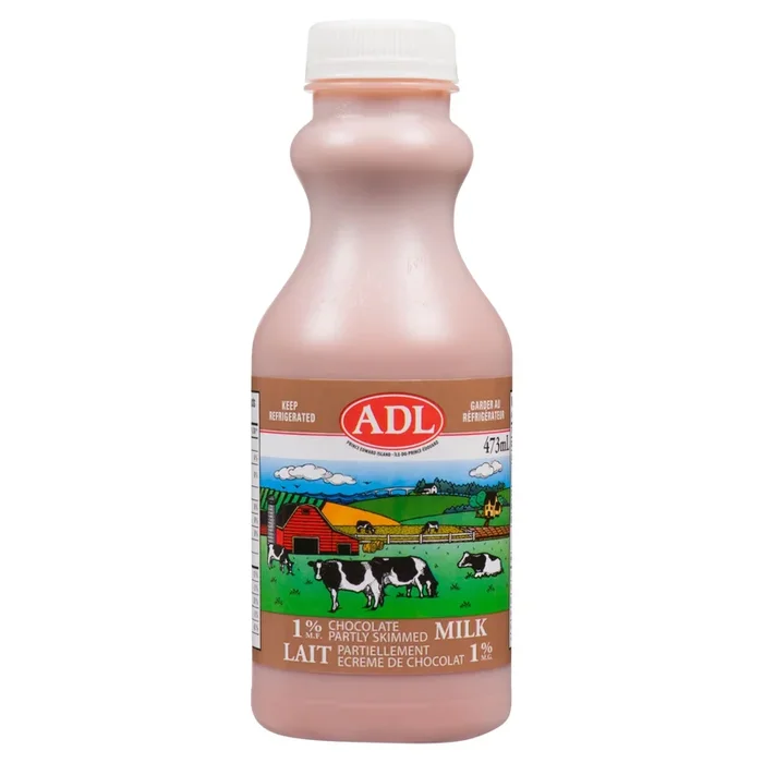ADL Chocolate Partly Skimmed Milk 1 % M.F. – 500ml