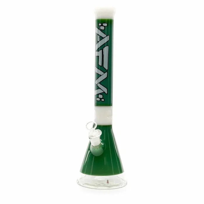 AFM The Quasar Beaker Water Pipe 18″ – Forest/White
