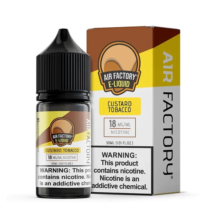 Air Factory Salt Custard Tobacco eJuice
