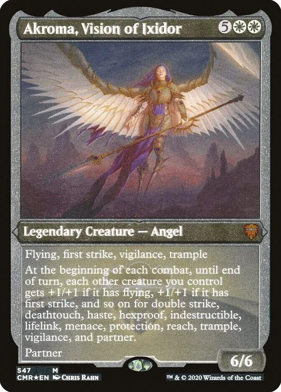 Akroma, Vision of Ixidor (Foil Etched) (547) (CMR)