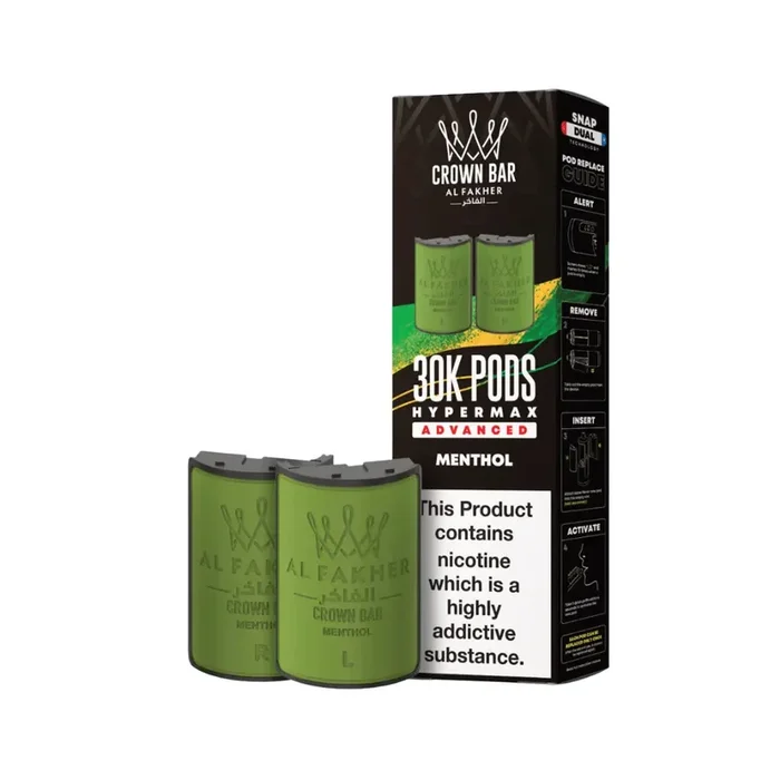 Al Fakher 30K Hypermax Menthol Refill Pod