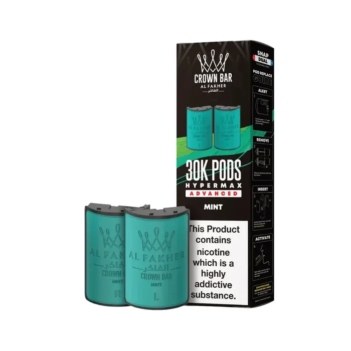 Al Fakher 30K Hypermax Mint Refill Pod