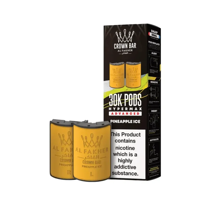 Al Fakher 30K Hypermax Pineapple Ice Refill Pod