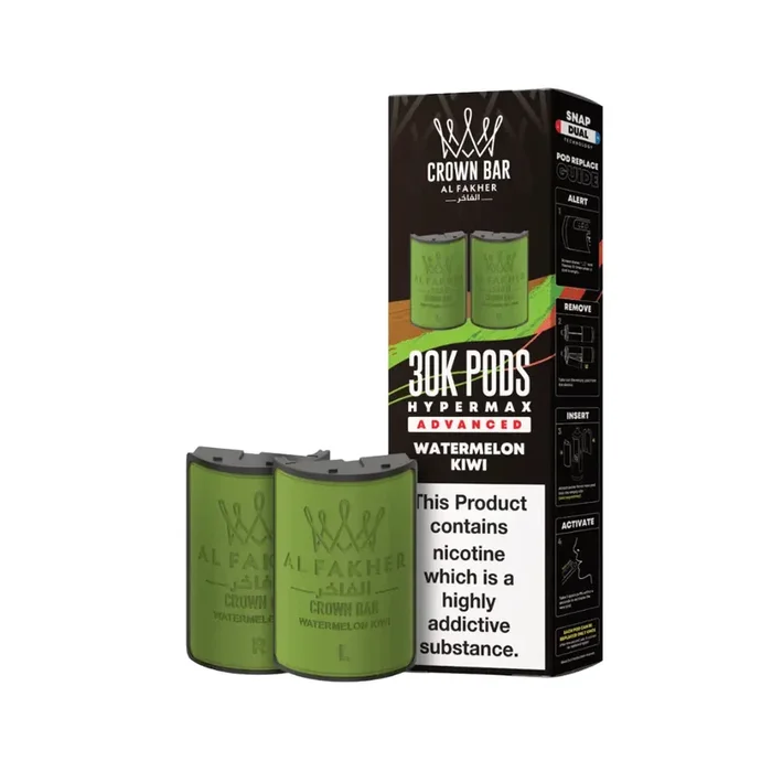 Al Fakher 30K Hypermax Watermelon Kiwi Refill Pod
