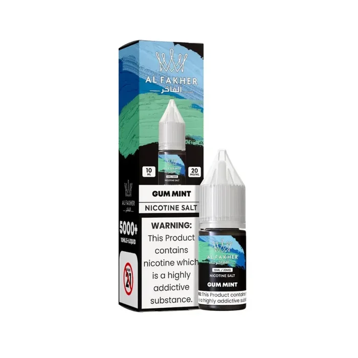 Al Fakher Gum Mint 10ml Nic Salt E-Liquid