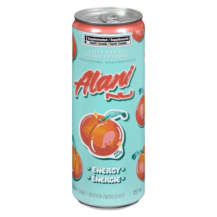 Alani Nu Energy Drink Juicy Peach, 355 ml