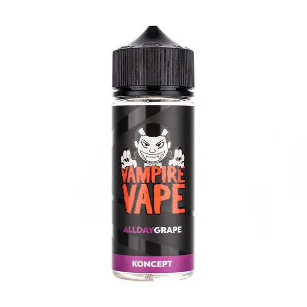 All Day Grape 100ml Shortfill by Vampire Vape