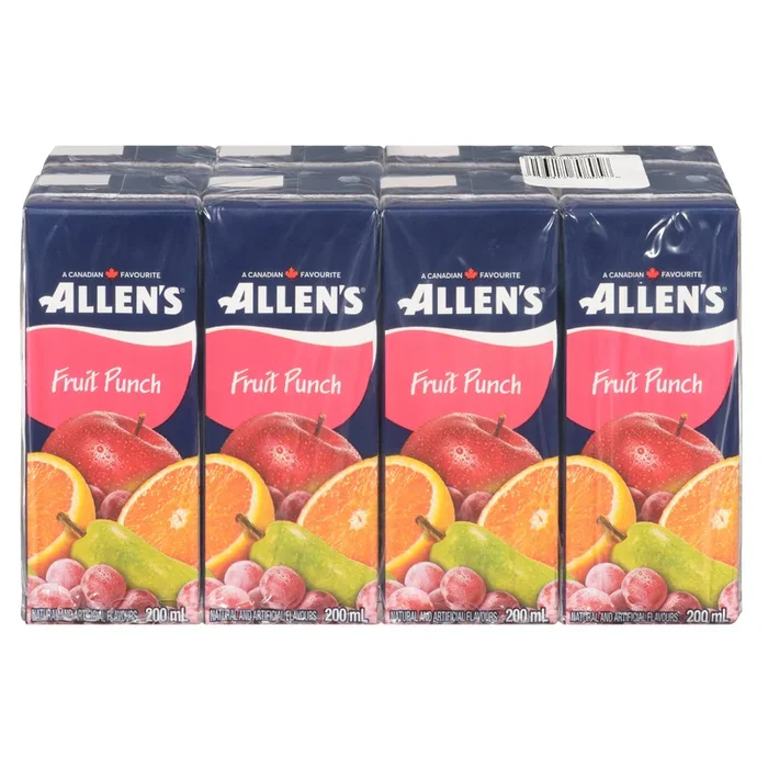 Allen’s Fruit Punch Cocktail, 8-Pack, 200 ml