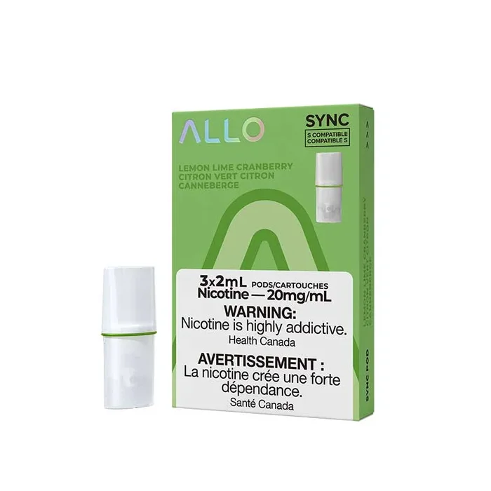 ALLO Sync Pod Pack – Lemon Lime Cranberry (ON)