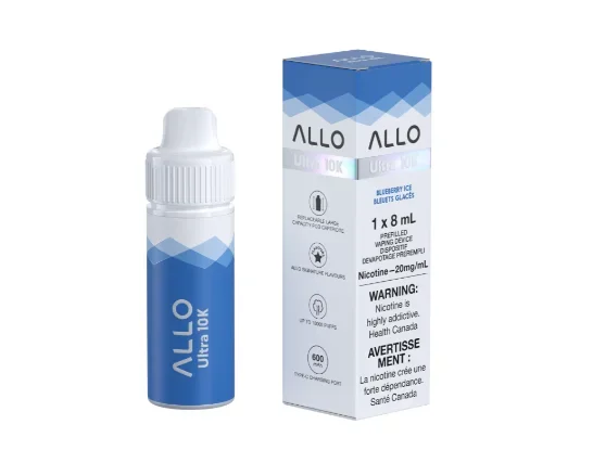 Allo Ultra 10K Puffs Hybrid Disposable (Replacement Pod + Battery)