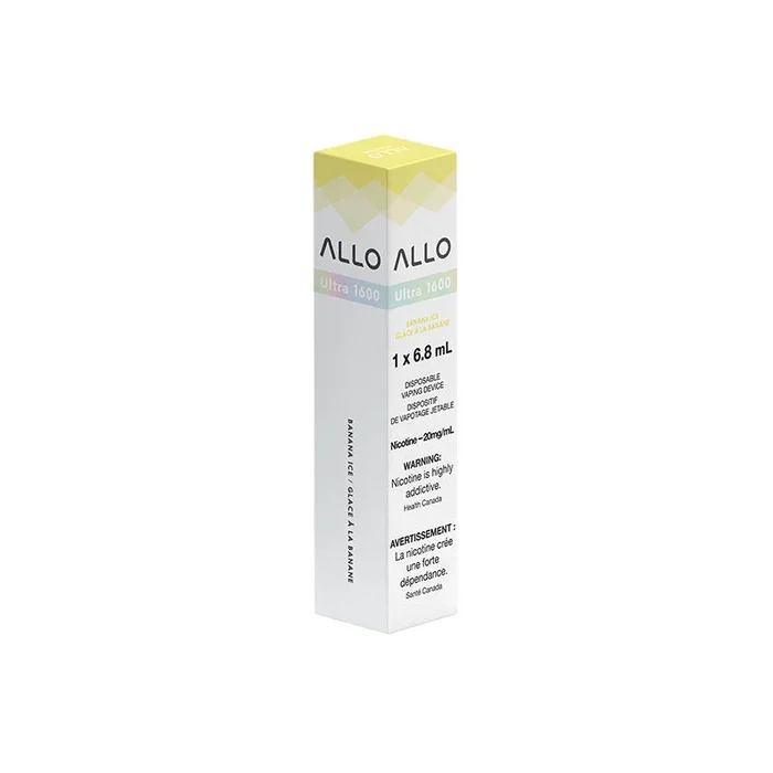 ALLO Ultra 1600 Disposable Vape – Banana Ice
