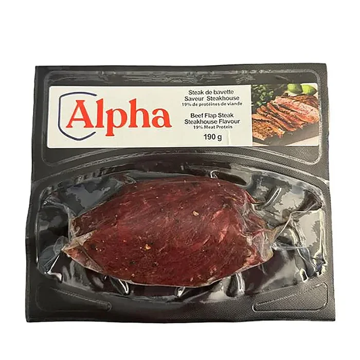 Alpha Beef Flap Steak, 190-g