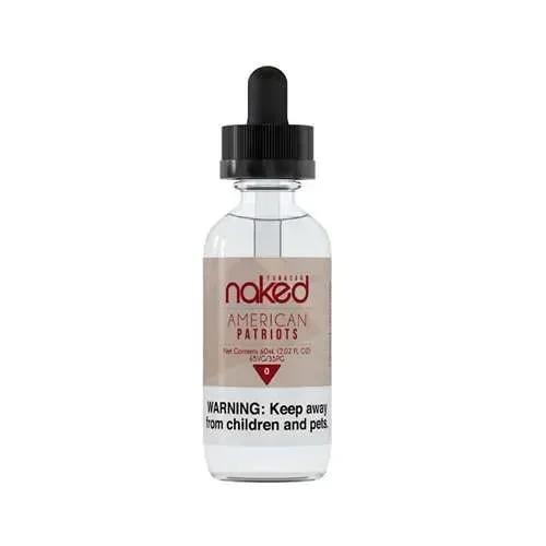 American Patriots E-Liquid by Naked 100 Tobacco