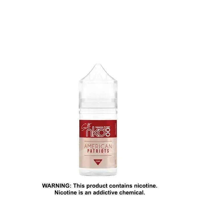 American Patriots Nicotine Salt by Naked 100